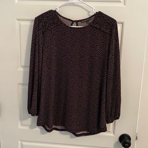 Adrianna Papell 3/4 sleeve Blouse